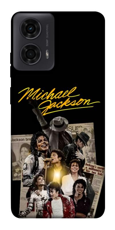 Чохол itsPrint Michael Jakson для Motorola Moto G24, музика, купити оптом з доставкою