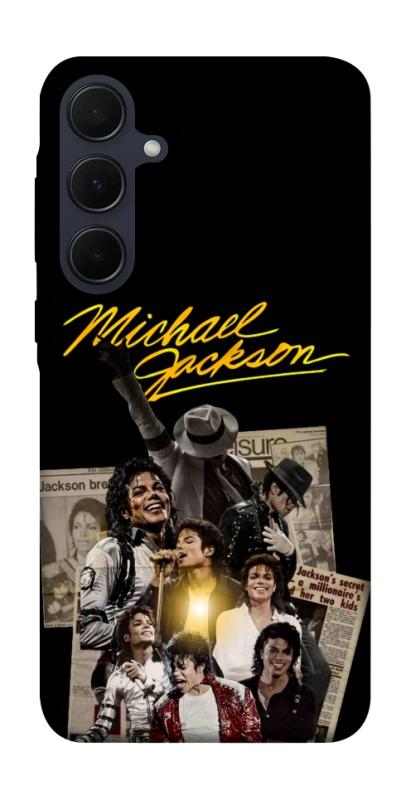 Чохол itsPrint Michael Jakson для Samsung Galaxy A35, музика, купити оптом з доставкою