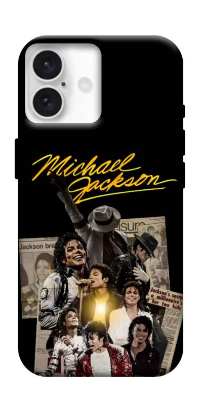 Чохол itsPrint Michael Jakson для Apple iPhone 16 (6.1"), музика, купити оптом з доставкою