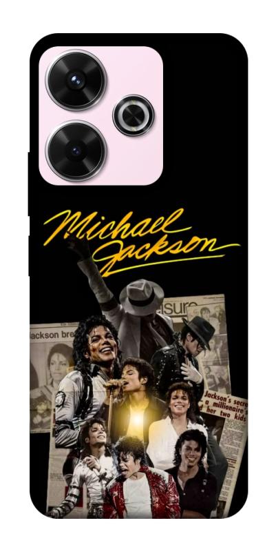 Чохол itsPrint Michael Jakson для Xiaomi Redmi 13 4G / Poco M6 4G, музика, купити оптом з доставкою