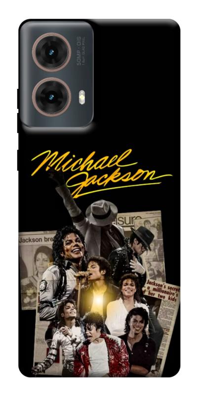 Чохол itsPrint Michael Jakson для Motorola Moto G85, музика, купити оптом з доставкою