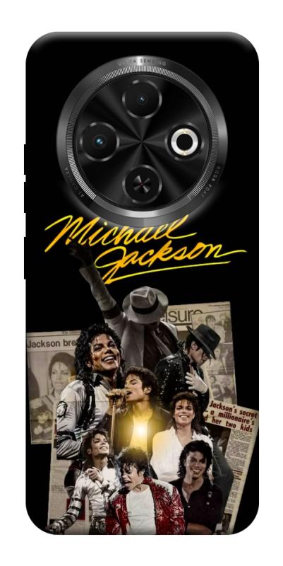Чохол itsPrint Michael Jakson для TECNO Spark 30C, музика, купити оптом з доставкою