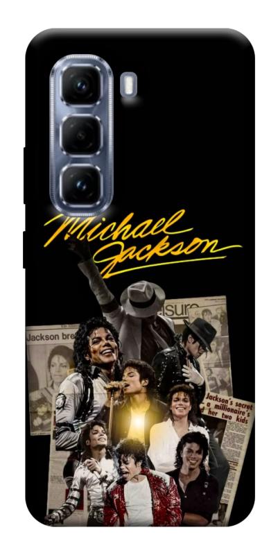 Чехол itsPrint Michael Jakson для Infinix Hot 50 Pro, музыка, купить оптом с доставкой