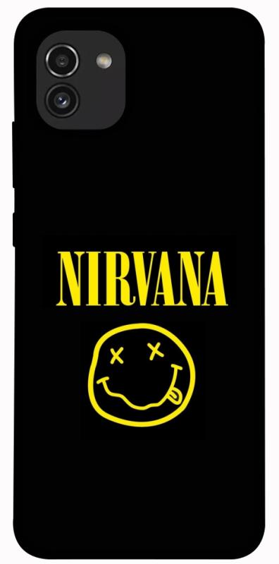 Чохол itsPrint Nirvana для Samsung Galaxy A03, музика, купити оптом з доставкою