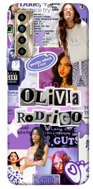 Чохол itsPrint Olivia для TECNO Camon 17P, музика, купити оптом з доставкою