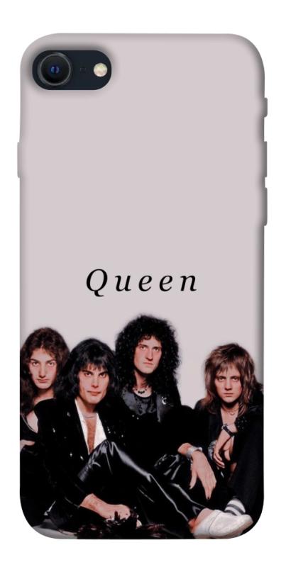 Чехол itsPrint Queen для Apple iPhone SE (2020), музыка, купить оптом с доставкой