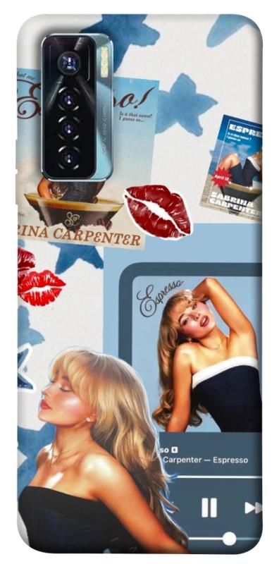 Чехол itsPrint Sabrina C для TECNO Camon 17 Pro, музыка, купить оптом с доставкой