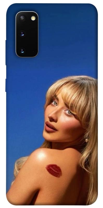 Чехол itsPrint Sabrina Carpenter для Samsung Galaxy S20, музыка, купить оптом с доставкой