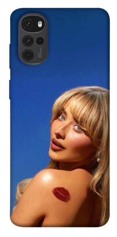 Чехол itsPrint Sabrina Carpenter для Motorola Moto G22, музыка, купить оптом с доставкой