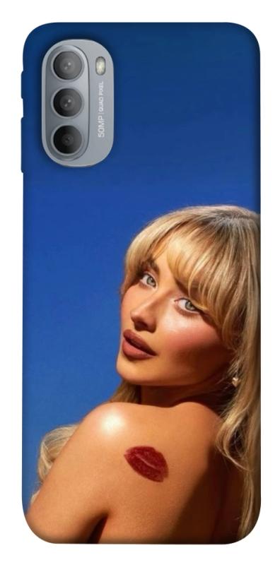 Чохол itsPrint Sabrina Carpenter для Motorola Moto G31, музика, купити оптом з доставкою