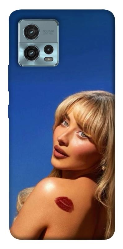 Чохол itsPrint Sabrina Carpenter для Motorola Moto G72, музика, купити оптом з доставкою