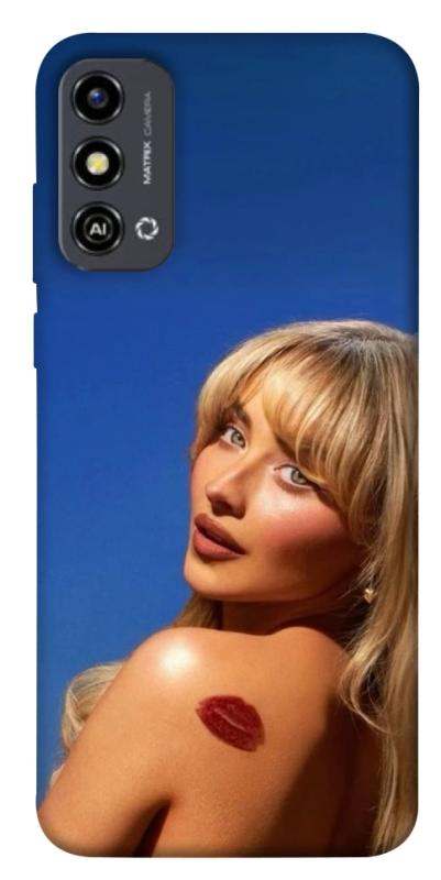 Чохол itsPrint Sabrina Carpenter для ZTE Blade A53, музика, купити оптом з доставкою