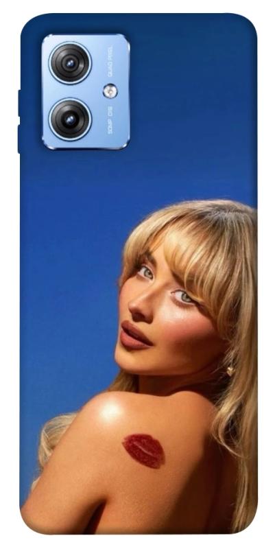 Чохол itsPrint Sabrina Carpenter для Motorola Moto G84, музика, купити оптом з доставкою