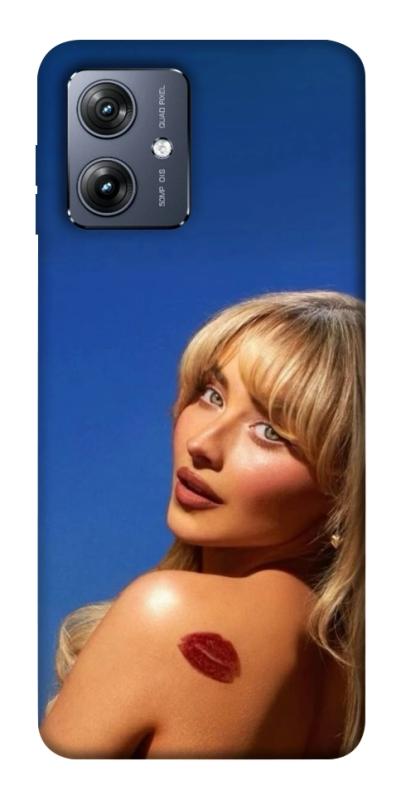 Чохол itsPrint Sabrina Carpenter для Motorola Moto G54, музика, купити оптом з доставкою