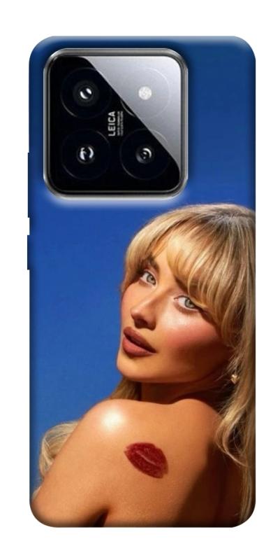 Чохол itsPrint Sabrina Carpenter для Xiaomi 14 Pro, музика, купити оптом з доставкою