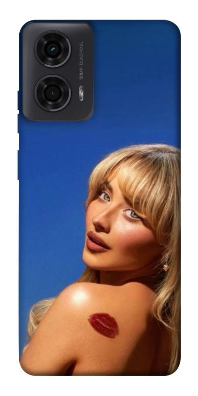 Чохол itsPrint Sabrina Carpenter для Motorola Moto G24, музика, купити оптом з доставкою
