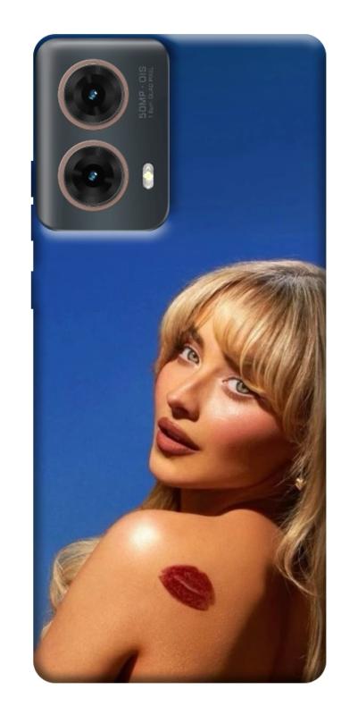 Чехол itsPrint Sabrina Carpenter для Motorola Moto G85, музыка, купить оптом с доставкой