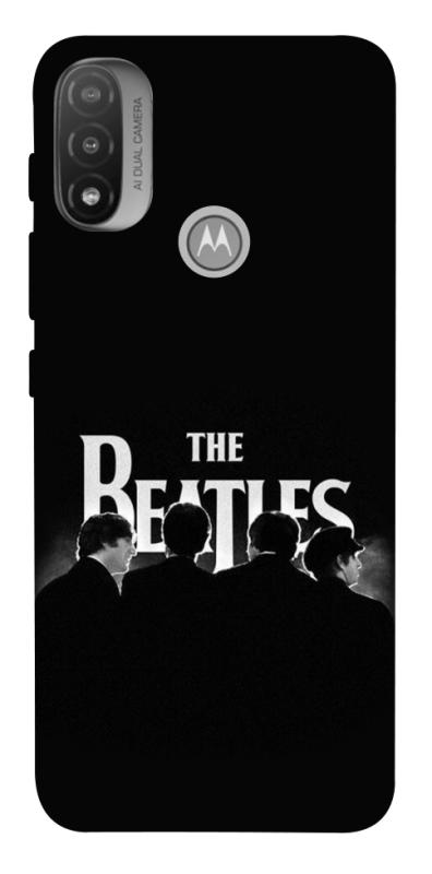 Чохол itsPrint Beatles для Motorola Moto E20, музика, купити оптом з доставкою