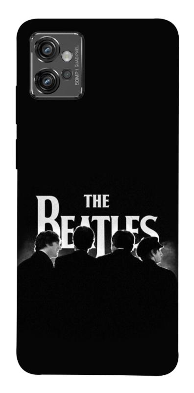 Чохол itsPrint Beatles для Motorola Moto G32, музика, купити оптом з доставкою