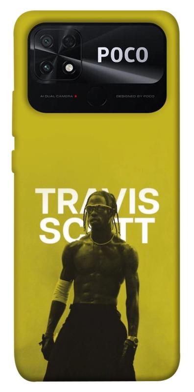 Чехол itsPrint Travis для Xiaomi Poco C40, музыка, купить оптом с доставкой