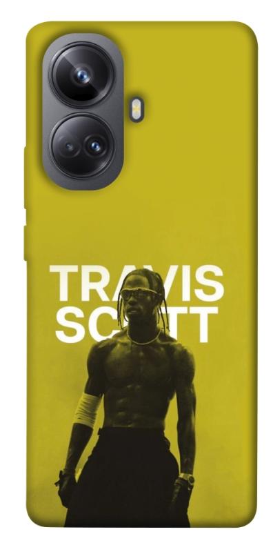Чехол itsPrint Travis для Realme 10 Pro+, музыка, купить оптом с доставкой