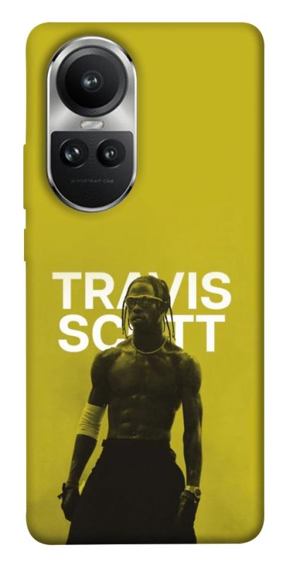 Чехол itsPrint Travis для Oppo Reno 10, музыка, купить оптом с доставкой