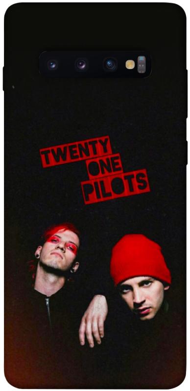 Чохол itsPrint Twenty one pilots для Samsung Galaxy S10+, музика, купити оптом з доставкою