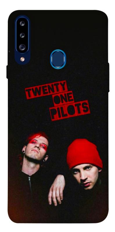 Чохол itsPrint Twenty one pilots для Samsung Galaxy A20s, музика, купити оптом з доставкою