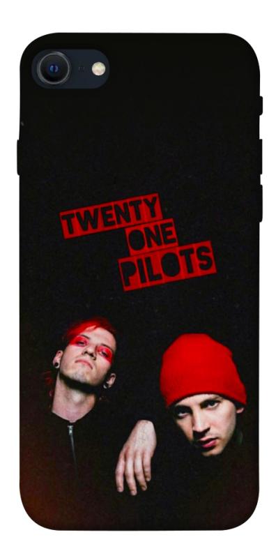 Чехол itsPrint Twenty one pilots для Apple iPhone SE (2020), музыка, купить оптом с доставкой