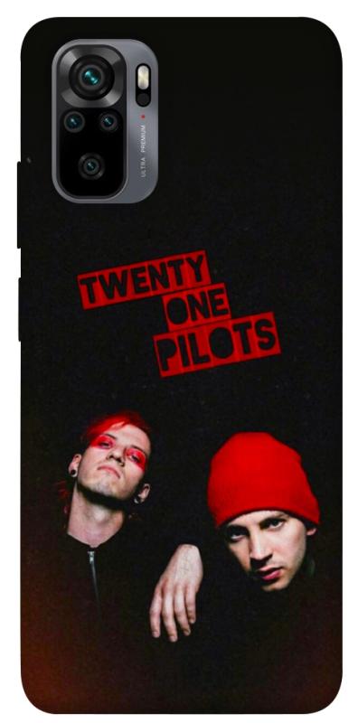 Чехол itsPrint Twenty one pilots для Xiaomi Redmi Note 10 / Note 10s, музыка, купить оптом с доставкой