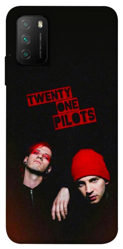 Чохол itsPrint Twenty one pilots для Xiaomi Poco M3, музика, купити оптом з доставкою