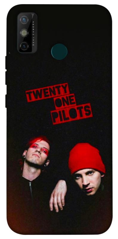 Чохол itsPrint Twenty one pilots для TECNO Spark 6 Go, музика, купити оптом з доставкою