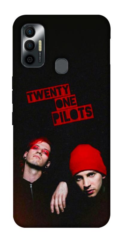 Чохол itsPrint Twenty one pilots для TECNO Spark 7, музика, купити оптом з доставкою