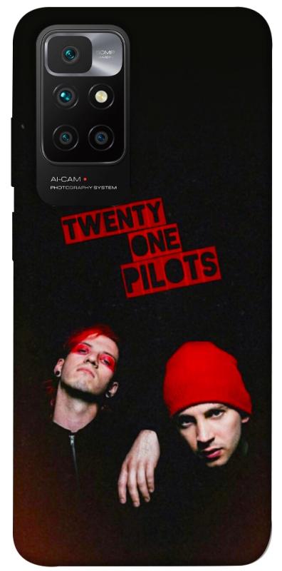 Чехол itsPrint Twenty one pilots для Xiaomi Redmi 10, музыка, купить оптом с доставкой