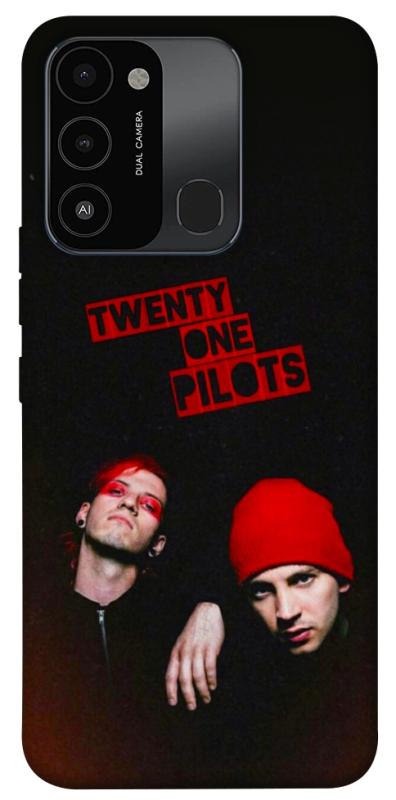 Чохол itsPrint Twenty one pilots для TECNO Spark 8C, музика, купити оптом з доставкою