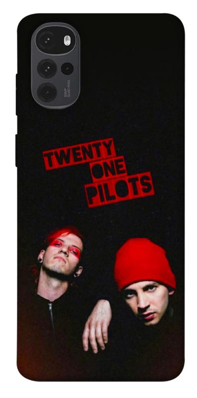 Чехол itsPrint Twenty one pilots для Motorola Moto G22, музыка, купить оптом с доставкой