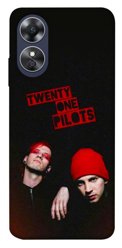 Чохол itsPrint Twenty one pilots для Oppo A17, музика, купити оптом з доставкою