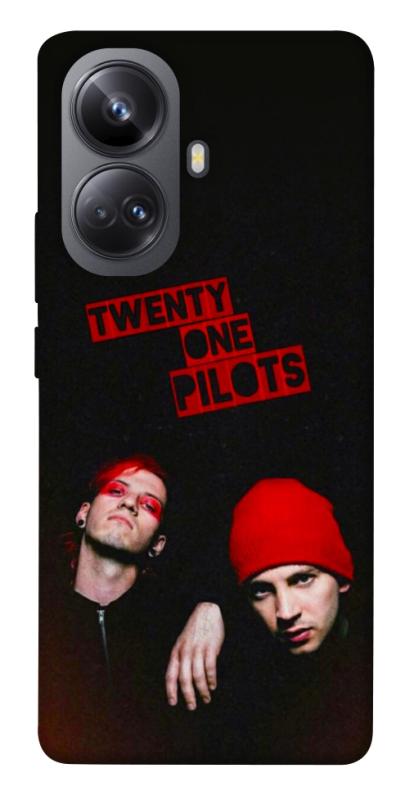 Чохол itsPrint Twenty one pilots для Realme 10 Pro+, музика, купити оптом з доставкою