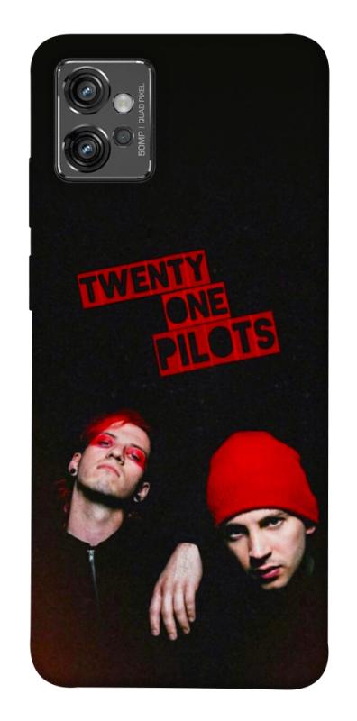Чехол itsPrint Twenty one pilots для Motorola Moto G32, музыка, купить оптом с доставкой