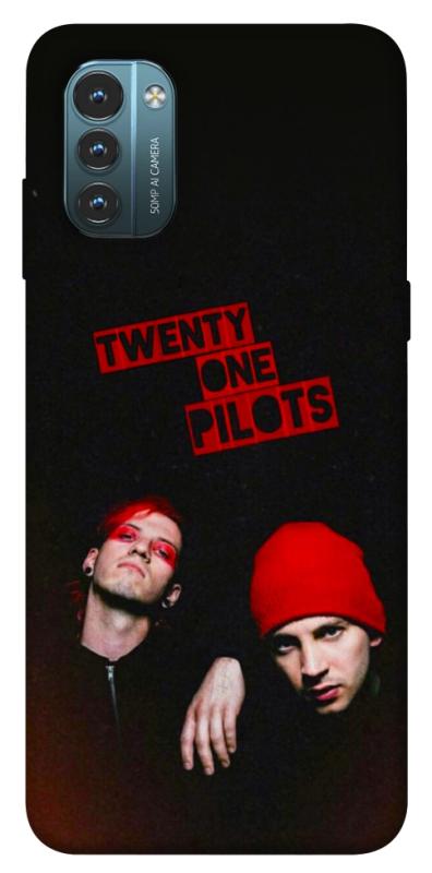 Чохол itsPrint Twenty one pilots для Nokia G21, музика, купити оптом з доставкою