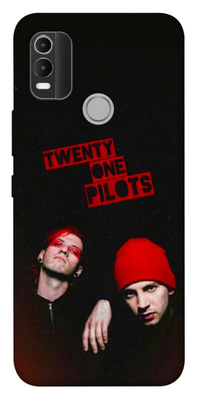 Чохол itsPrint Twenty one pilots для Nokia C21 Plus, музика, купити оптом з доставкою