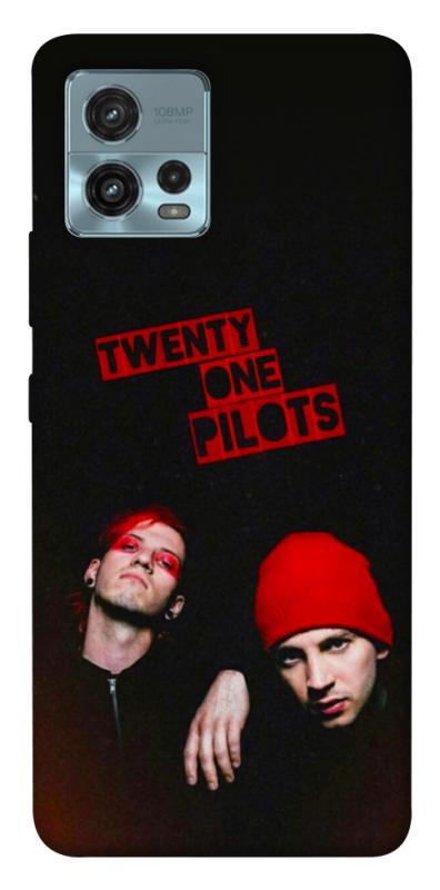 Чехол itsPrint Twenty one pilots для Motorola Moto G72, музыка, купить оптом с доставкой