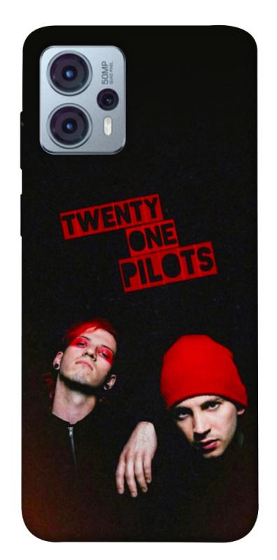 Чехол itsPrint Twenty one pilots для Motorola Moto G23, музыка, купить оптом с доставкой
