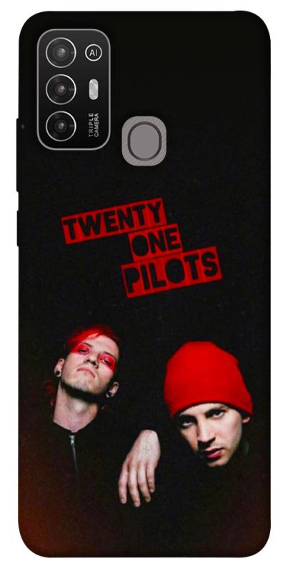 Чехол itsPrint Twenty one pilots для ZTE Blade A52, музыка, купить оптом с доставкой