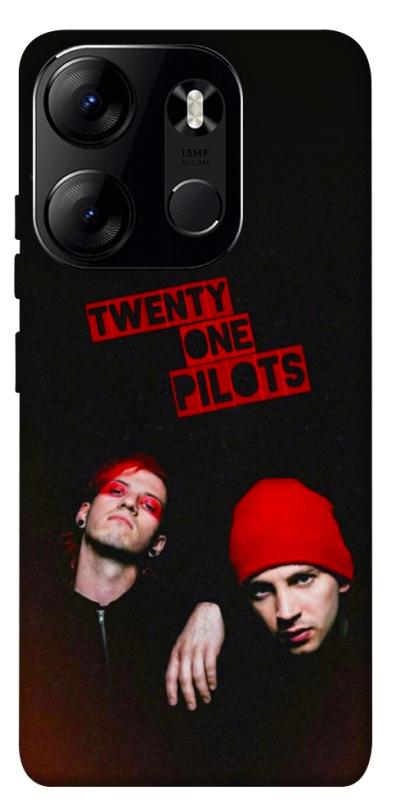 Чохол itsPrint Twenty one pilots для Tecno Spark Go 2023, музика, купити оптом з доставкою