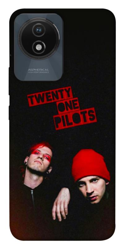 Чохол itsPrint Twenty one pilots для Vivo Y02, музика, купити оптом з доставкою