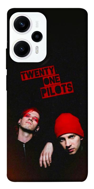 Чохол itsPrint Twenty one pilots для Xiaomi Poco F5 / Note 12 Turbo, музика, купити оптом з доставкою