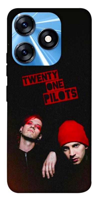 Чохол itsPrint Twenty one pilots для TECNO Spark 10 Pro, музика, купити оптом з доставкою