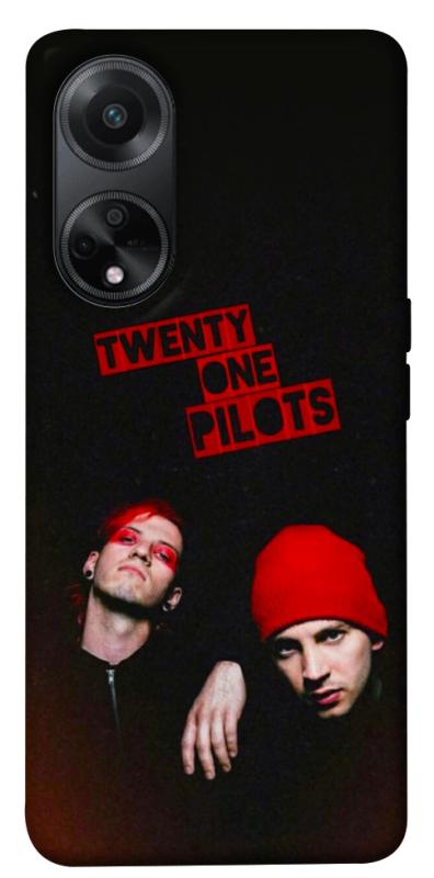 Чохол itsPrint Twenty one pilots для Oppo A98, музика, купити оптом з доставкою