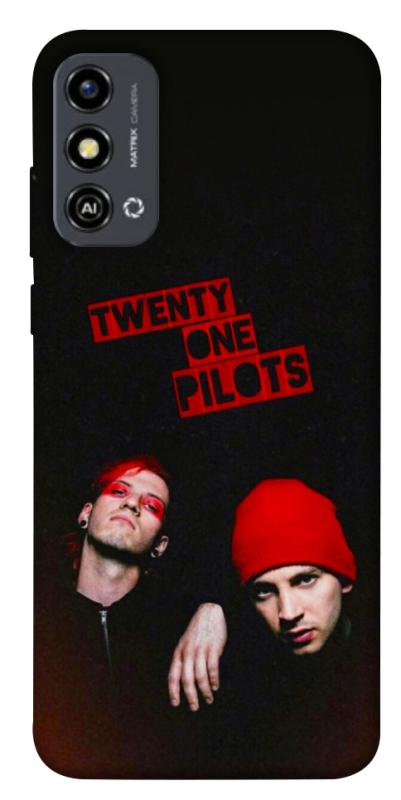 Чохол itsPrint Twenty one pilots для ZTE Blade A53, музика, купити оптом з доставкою